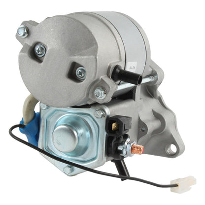 Starter Motor [Kubota KH41, KH61, KX41, KX61, KX71, U25, U27 Excavators, BX23, BX24, BX25, BX1500-BX1870, BX2230-BX2380]